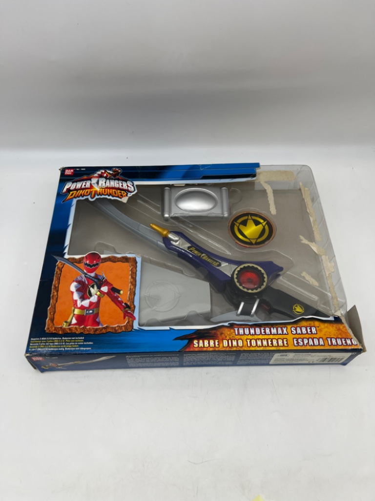 Mercatopoli Spada Power Ranger Vintage Thundermax Non Suona Con Scatola