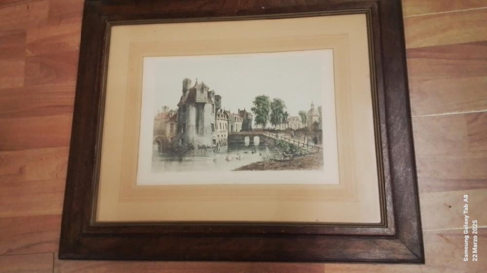 Mercatopoli Stampa Colorata Chateau De Ampierre 60 X 50