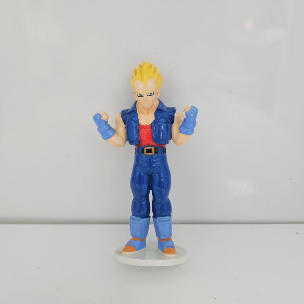 Mercatopoli Statuetta Collana De Agostini Dragon Ball GT 3D Imperfezioni 1996 Vegeta Super Sayan