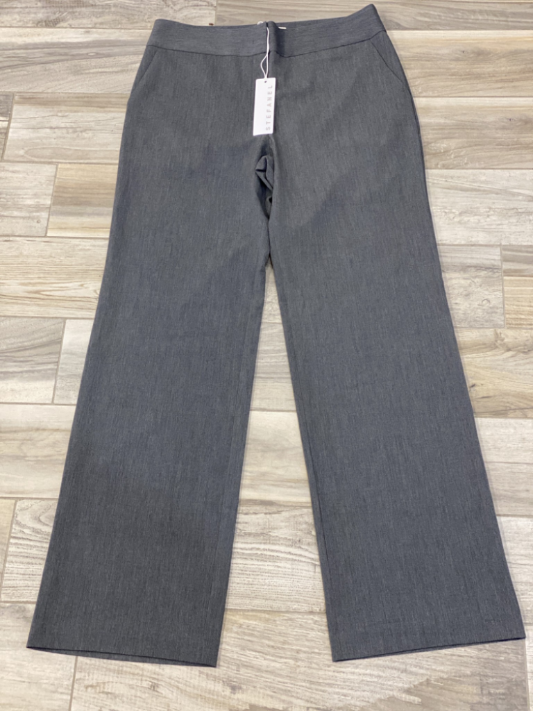 Mercatopoli STEFANEL Pantalone Grigio Largo Donna Tg 46