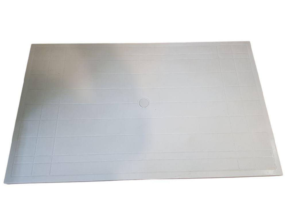Mercatopoli Tavolo Da Esterno Resina Bianco Rettangolare 75x125cm