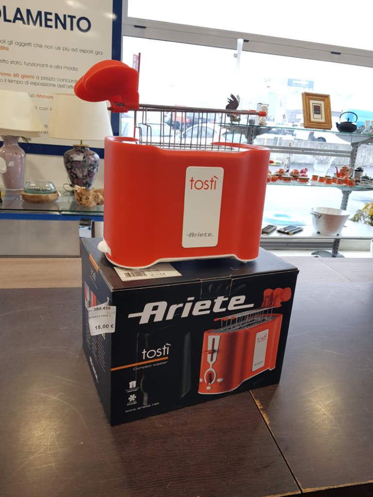 Mercatopoli Tostapane Ariete tosta pane 2 Fette 500W