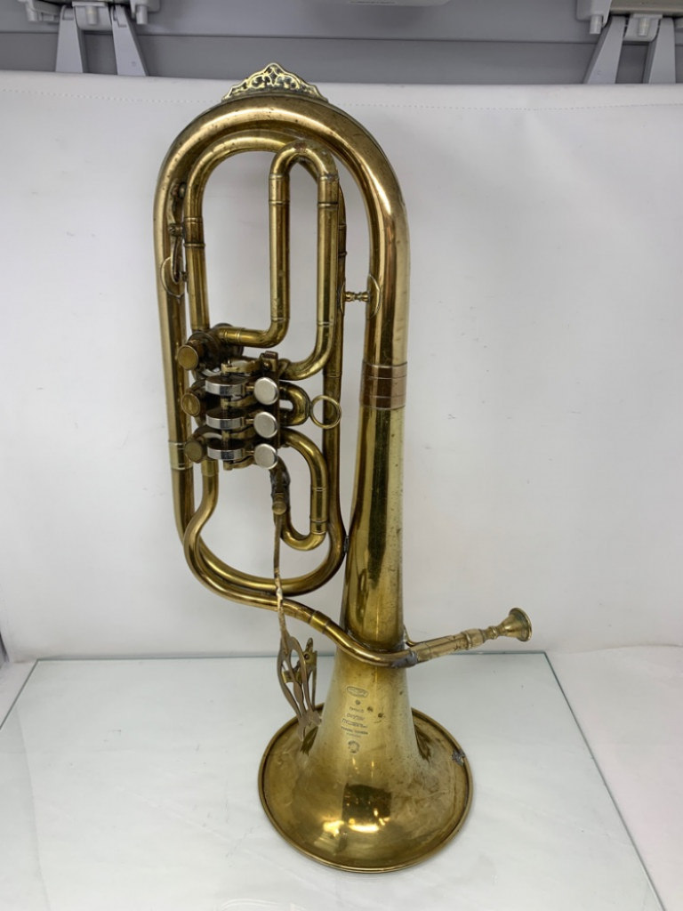 Mercatopoli Trombone D'epoca A.M. Bottali Milano Premiiata Fabbrica Milano