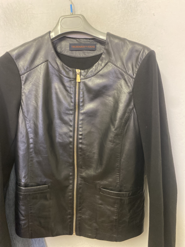 Mercatopoli Trussardi Giubetto Pelle Sintetica Tg. M