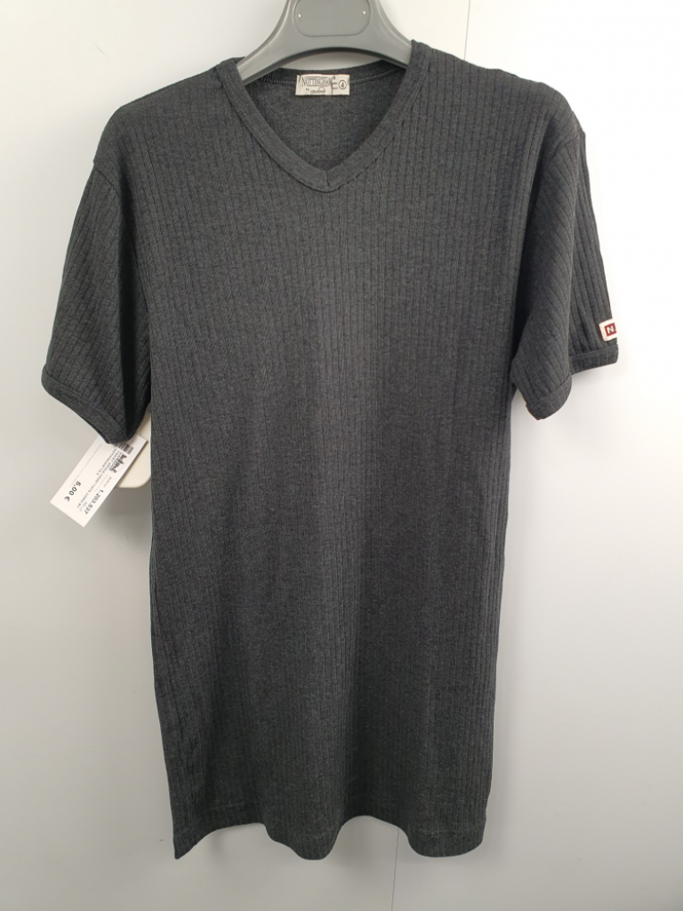 Mercatopoli Tshirt Grigia Canettata Uomo By Nothingam Tg 4