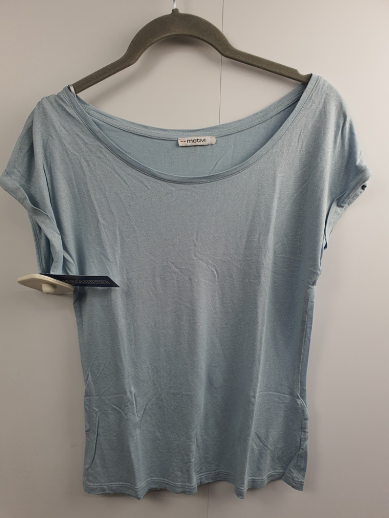 Mercatopoli Tshirt Motivi Azzura Glitter Viscosa Donna Tg S