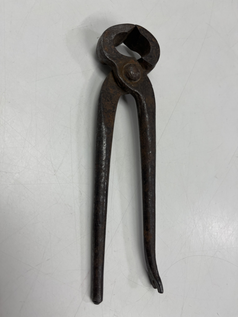 Mercatopoli Vecchie Tenaglie Ferro Forgiato Battuto A Mano 21 Cm