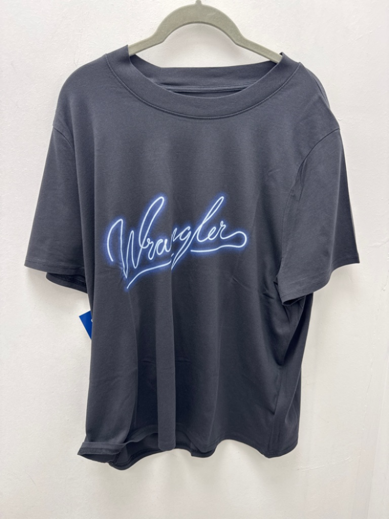 Mercatopoli Wrangler Maglia Gri Scritta Man Corta D 2xl