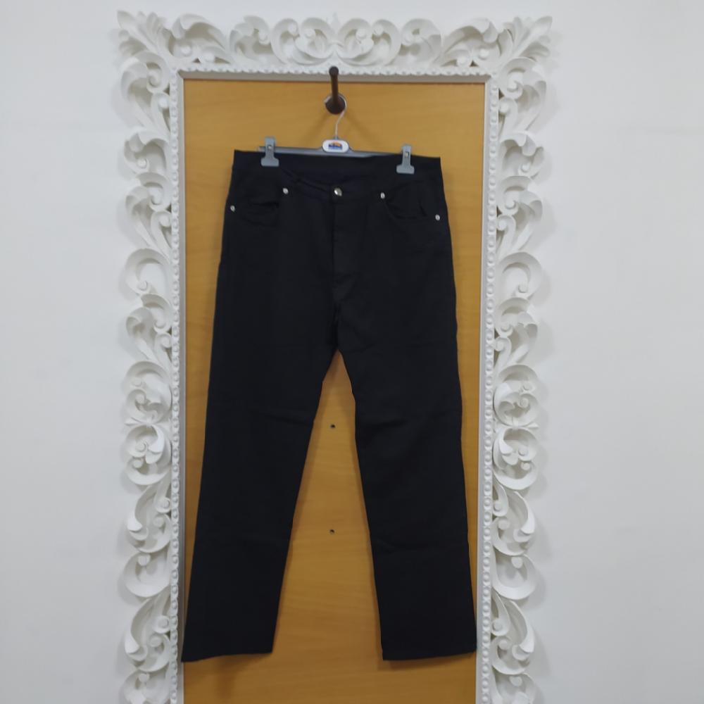 Mercatopoli Zeus Magazine Pantalone In Denim Nero U/56