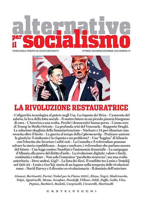 Hoepli Alternative per il socialismo (2024). Vol. 74: La rivoluzione restauratrice rivoluzione restauratrice La