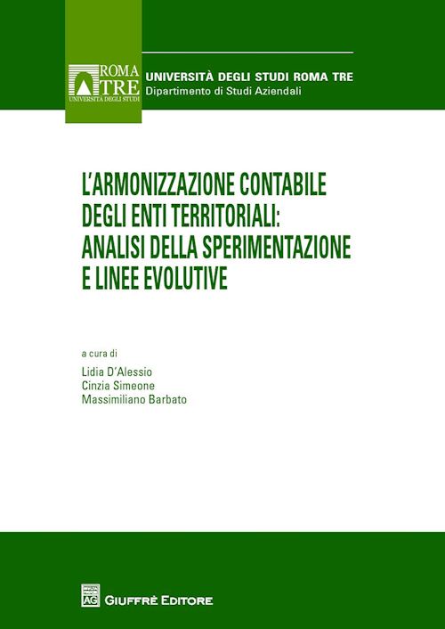 Hoepli ARMONIZZAZIONE CONTABILE DEGLI ENTI TERRITORIALI
