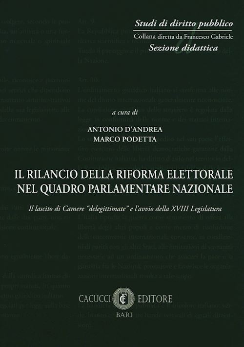 Hoepli BILANCIO DELLA RIFORMA ELETORALE NEL QUADRO PARLAMENTARE NAZIONALE