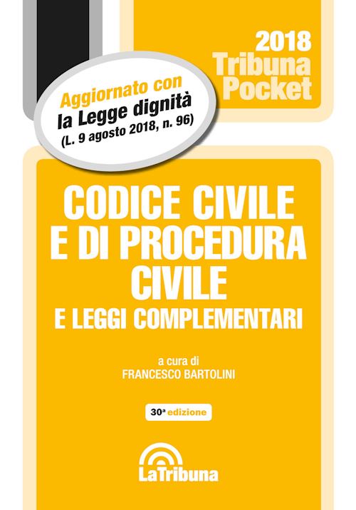 Hoepli CODICE CIVILE E DI PROCEDURA CIVILE e leggi complementari