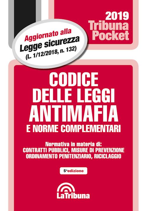 Hoepli CODICE DELLE LEGGI ANTIMAFIA e norme complementari