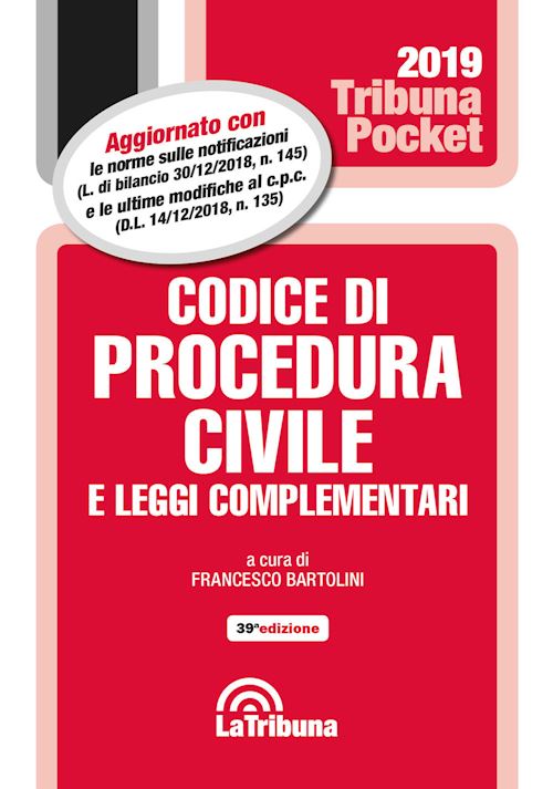 Hoepli CODICE DI PROCEDURA CIVILE e leggi complementari