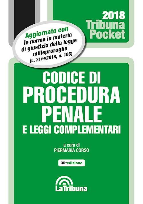 Hoepli CODICE DI PROCEDURA PENALE e leggi complementari