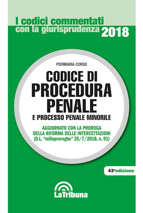 Hoepli CODICE DI PROCEDURA PENALE e processo penale minorile