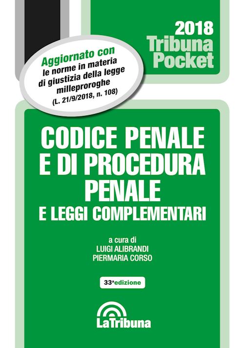 Hoepli CODICE PENALE E DI PROCEDURA PENALE e leggi complementari