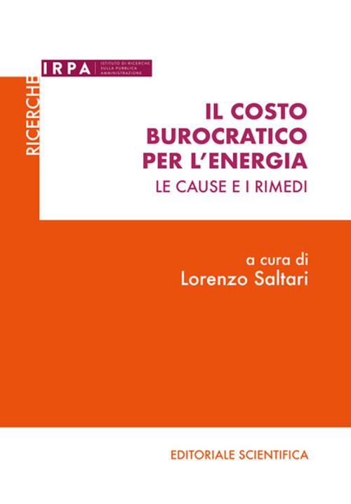 Hoepli COSTO BUROCRATICO PER L'ENERGIA Le cause e i rimedi