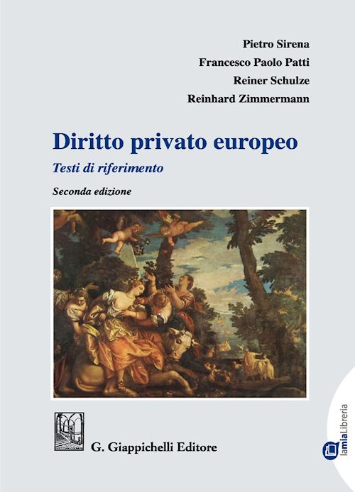 Hoepli DIRITTO PRIVATO EUROPEO Testo di riferimento