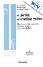 Hoepli E-LEARNING E FORMAZIONE CONTINUA RISORGECO: IL TRASFERIMENTO DI BUONE PRATICHE ATTRAVERSO LA FAD
