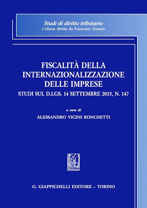 Hoepli FISCALITA' DELLA INTERNAZIONALIZZAZIONE DELLE IMPRESE