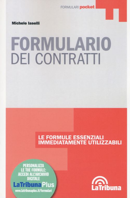 Hoepli FORMULARIO DEI CONTRATTI Le formule essenziali immediatamente utilizzabili