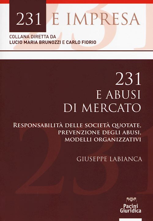 Hoepli 231 E ABUSI DI MERCATO