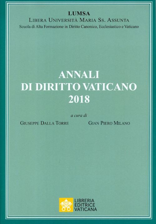 Hoepli ANNALI DI DIRITTO VATICANO (2018)