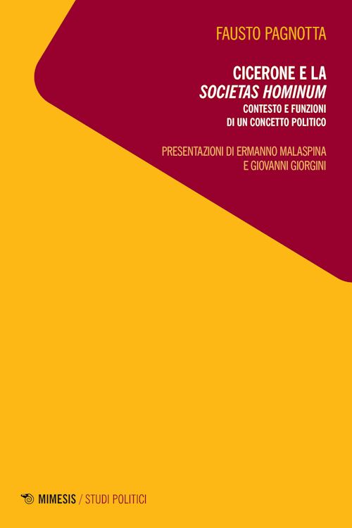 Hoepli CICERONE E LA SOCIETAS HOMINUM