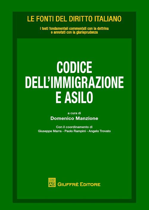 Hoepli CODICE DELL'IMMIGRAZIONE E ASILO