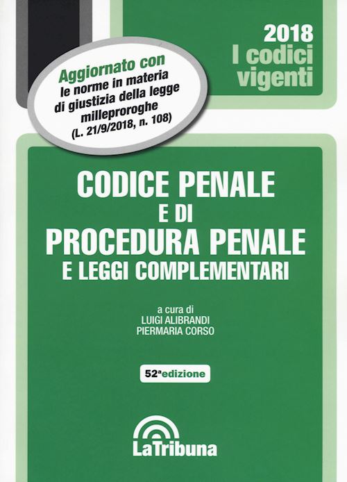 Hoepli CODICE PENALE E DI PROCEDURA PENALE