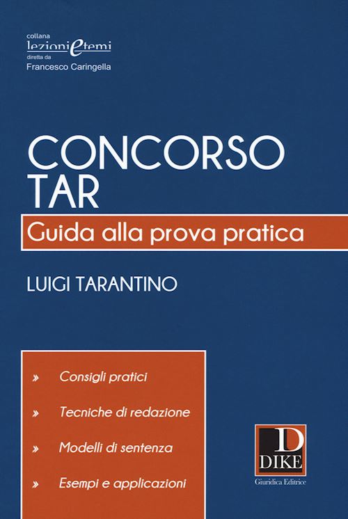 Hoepli CONCORSO TAR Guida alla prova pratica
