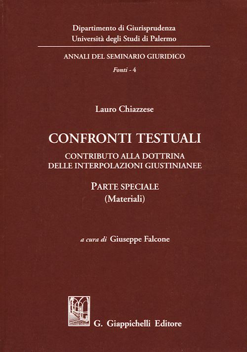 Hoepli CONFRONTI TESTUALI