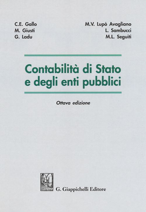 Hoepli CONTABILITA' DI STATO E DEGLI ENTI PUBBLICI