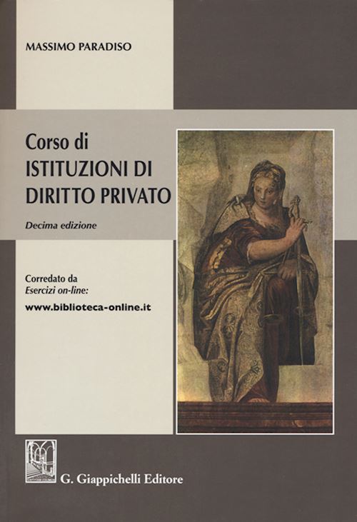Hoepli CORSO DI ISTITUZIONI DI DIRITTO PRIVATO