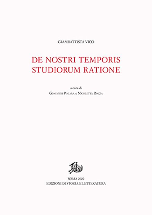 Hoepli DE NOSTRI TEMPORIS STUDIORUM RATIONE