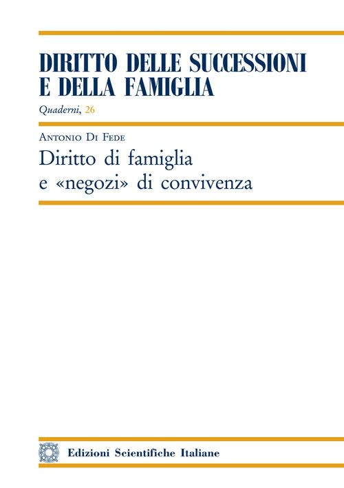 Hoepli DIRITTO DI FAMIGLIA E NEGOZI DI CONVIVENZA