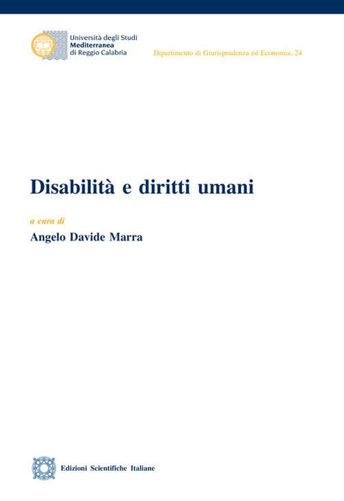 Hoepli DISABILITA' E DIRITTI UMANI
