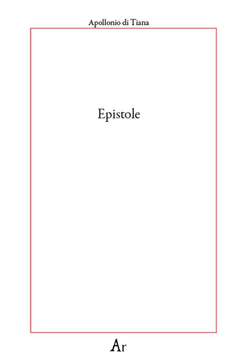 Hoepli EPISTOLE
