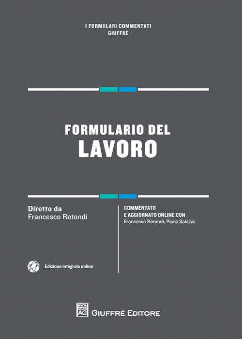 Hoepli FORMULARIO DEL LAVORO