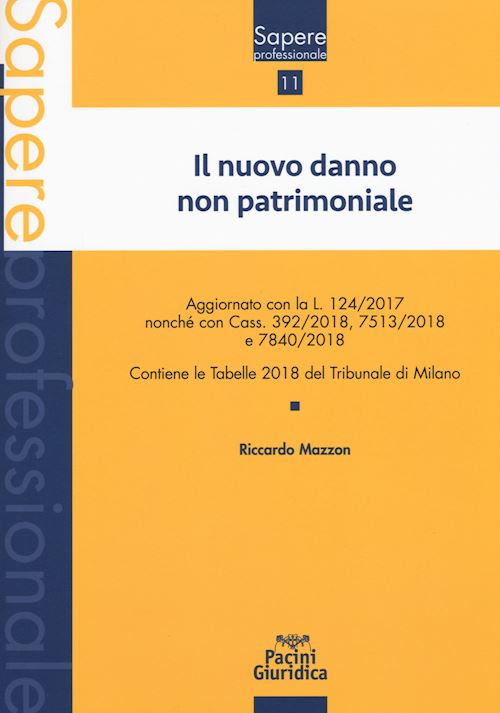 Hoepli IL NUOVO DANNO NON PATRIMONIALE
