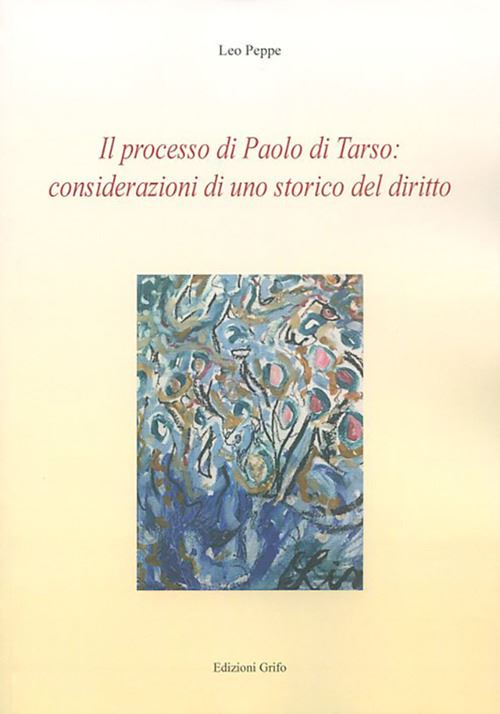 Hoepli IL PROCESSO DI PAOLO DI TARSO