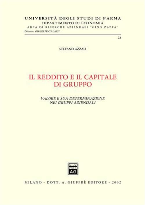Hoepli Il reddito e il capitale di gruppo