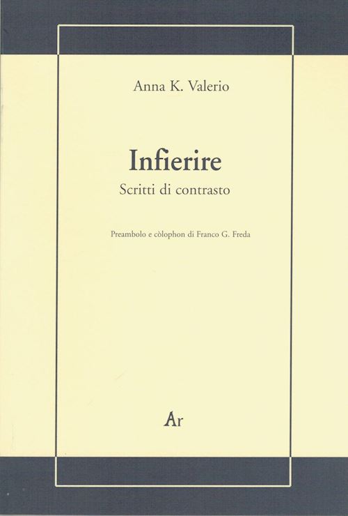 Hoepli Infierire. Scritti di contrasto
