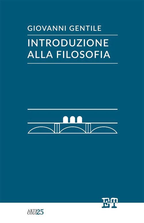 Hoepli INTRODUZIONE ALLA FILOSOFIA