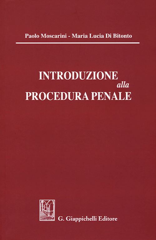 Hoepli INTRODUZIONE ALLA PROCEDURA PENALE