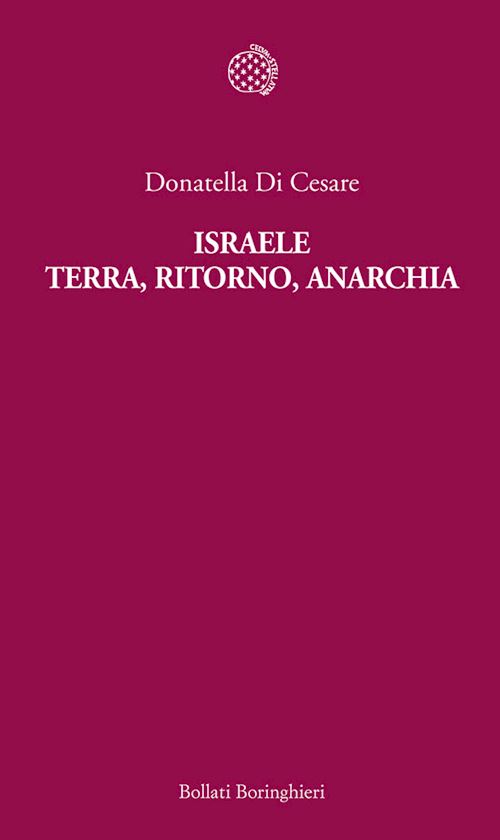 Hoepli ISRAELE. TERRA RITORNO ANARCHIA