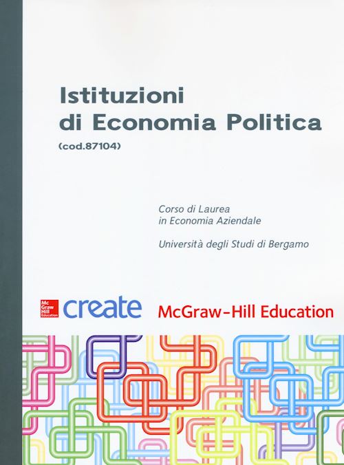Hoepli ISTITUZIONI DI ECONOMIA POLITICA (cod.87104)