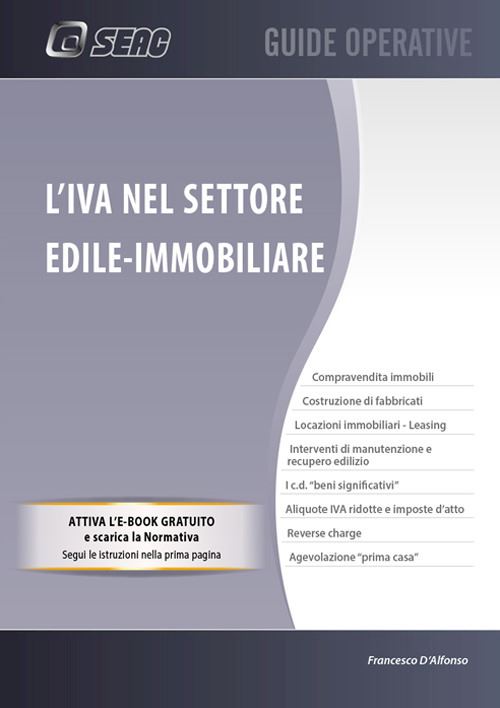 Hoepli IVA NEL SETTORE EDILE-IMMOBILIARE